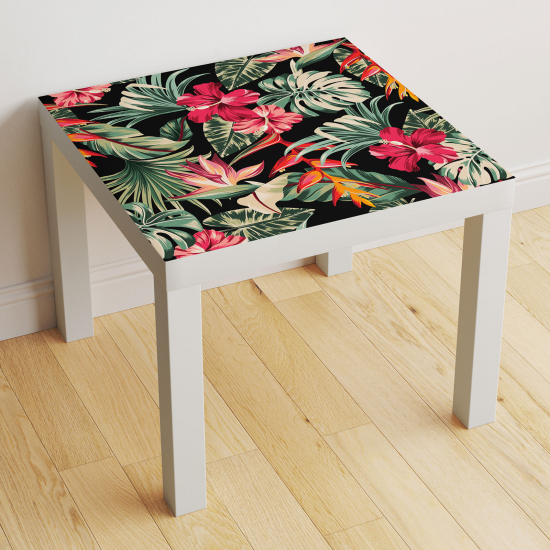 Vinilo Adhesivo Decorativo para Mesa - Hojas Tropicales