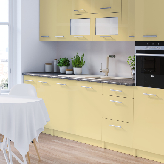 Adhesivo por metro acabado brillante - Color sólido