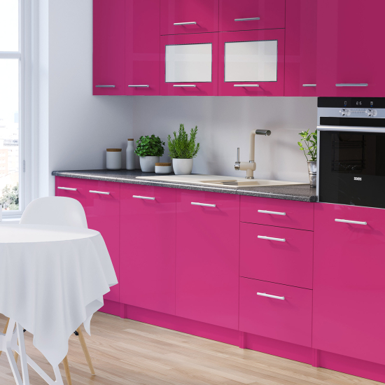 Adhesivo por metro acabado brillante - Color sólido