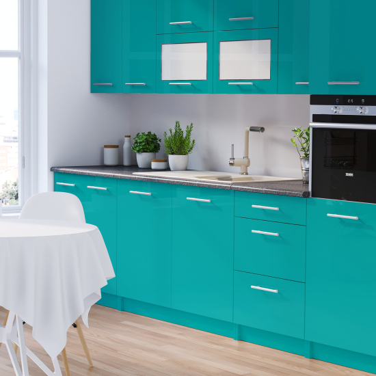 Adhesivo por metro acabado brillante - Color sólido