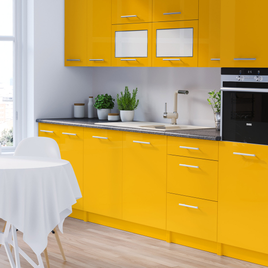 Adhesivo por metro acabado brillante - Color sólido