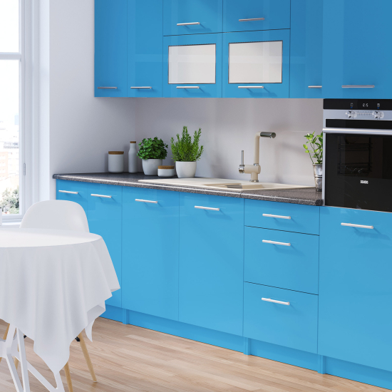 Adhesivo por metro acabado brillante - Color sólido