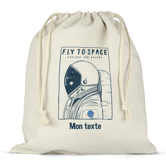 Bolsa de hilo personalizada - Astronauta
