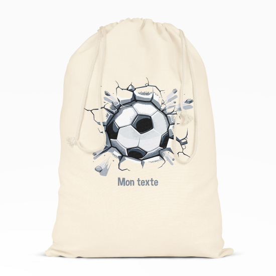 Bolsa de hilo personalizada - Balón de fútbol