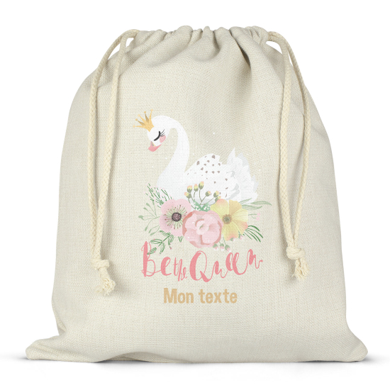 Bolsa de hilo personalizada - Cygne sé la reina