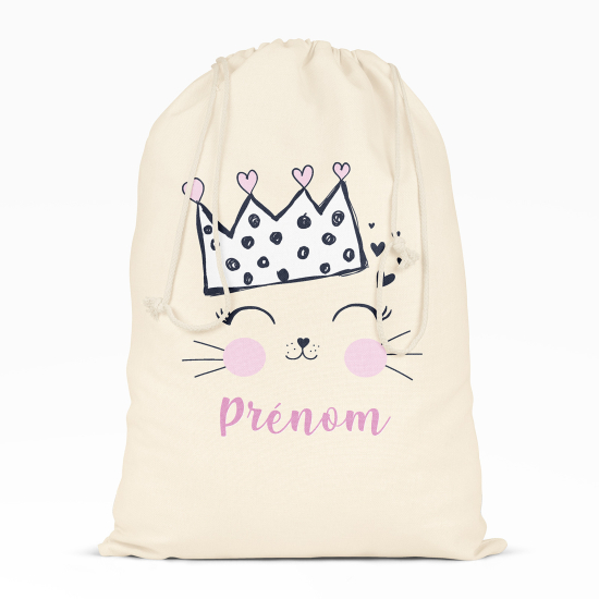Bolsa de hilo personalizada - Reina de los gatos
