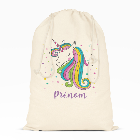 Bolsa de hilo personalizada - Unicornio