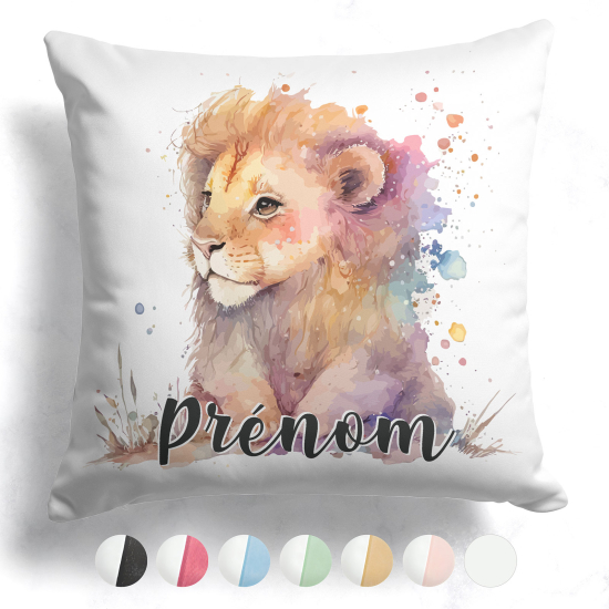 CojÃn bicolor personalizado - León