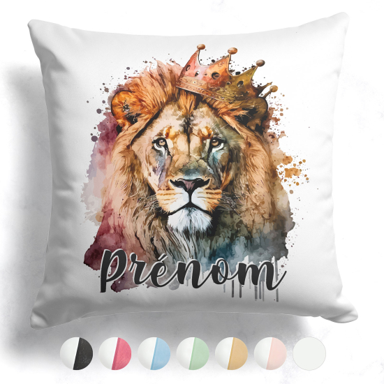 CojÃn bicolor personalizado - León rey