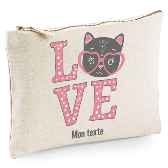 Estuche / Bolsa - Amor de Gato
