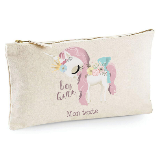 Estuche / Bolsa - Licorne sea la reina