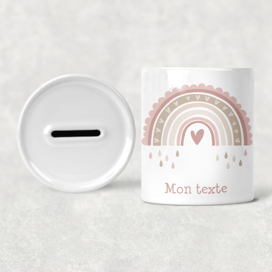 Hucha para niños personalizada - Infantil - ArcoÃris