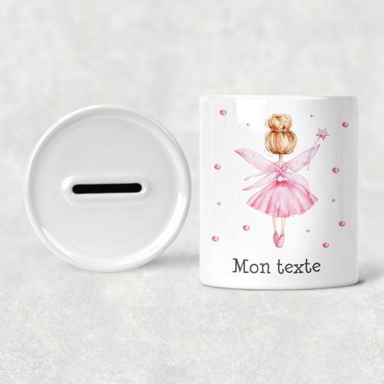 Hucha para niños personalizada - Infantil - Bailarina