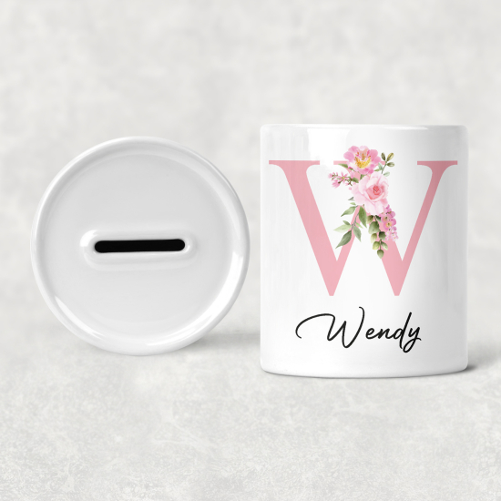 Hucha para niños personalizada - Infantil - W