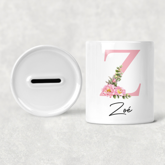 Hucha para niños personalizada - Infantil - Z