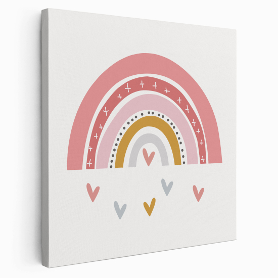 Lienzo cuadrado para niños - Infantil - ArcoÃris