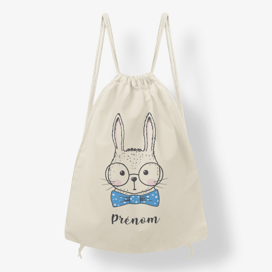 Mochila personalizada - Diseño conejo
