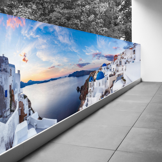 Pantalla de privacidad para balcón - 100x325 cm - Santorini