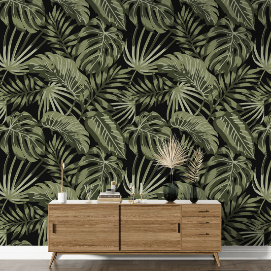 Papel pintado con motivos XL - Motivo botánico