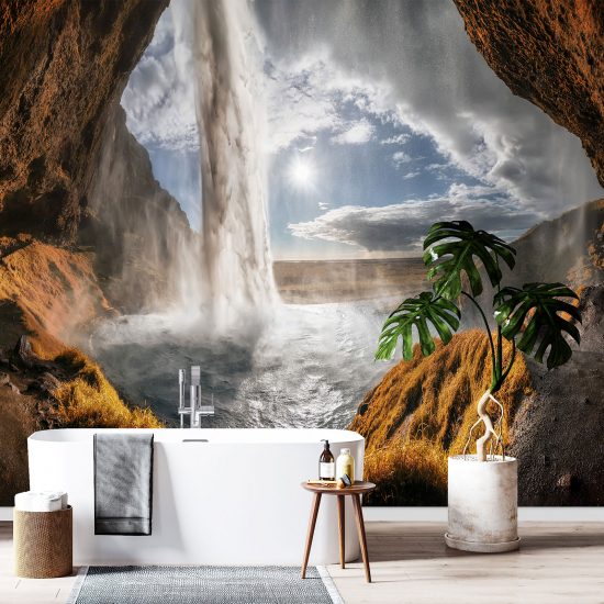 Papel pintado panorámico - Cueva