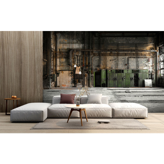 Papel pintado panorámico - Fábrica abandonada