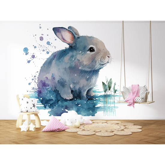 Papel pintado panorámico para niños - Infantil - Conejo