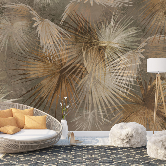 Papel pintado panorámico - Plantas tropicales