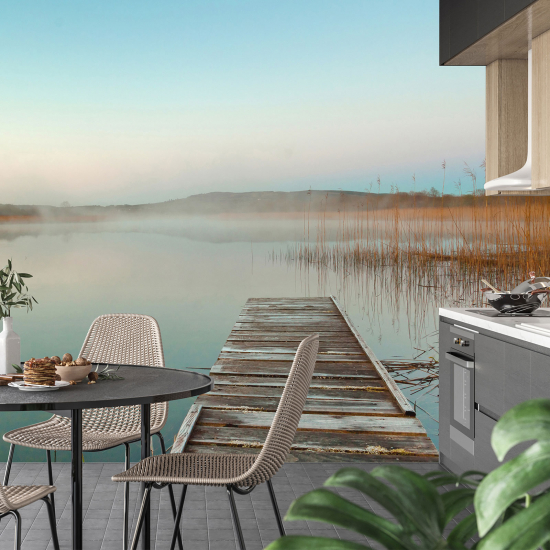 Papel pintado panorámico - Pontón Mar