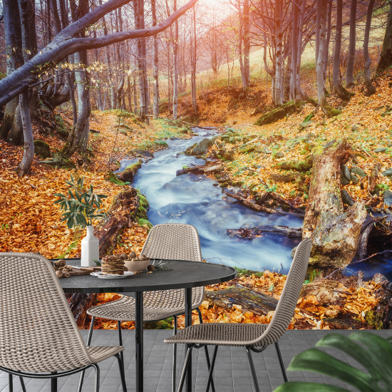 Papel pintado panorámico - RÃo Otoño