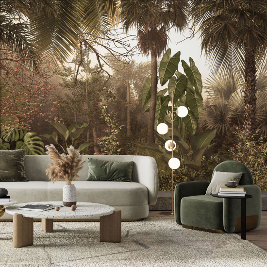 Papel pintado panorámico - Selva tropical