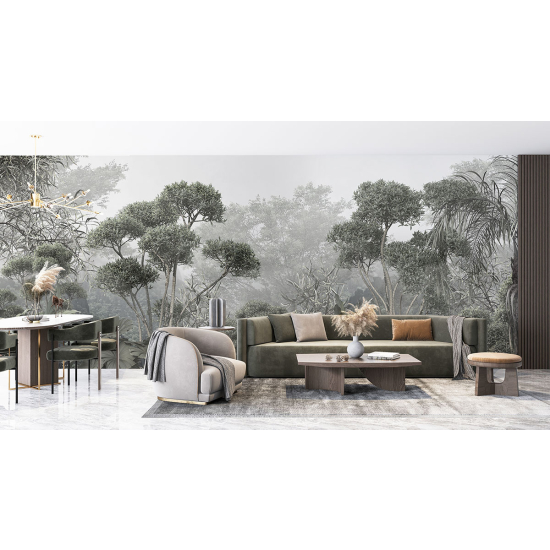 Papel pintado panorámico - Selva tropical