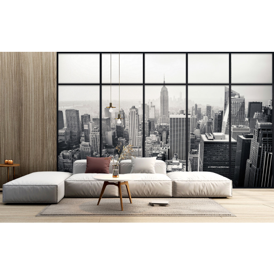 Papel pintado panorámico trampantojo - Nueva York