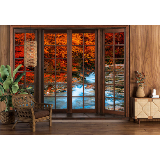 Papel pintado panorámico trampantojo - RÃo