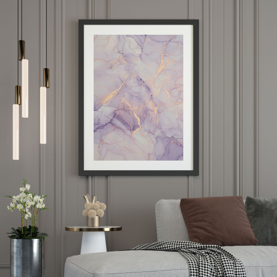 Póster - Efecto marmoleado