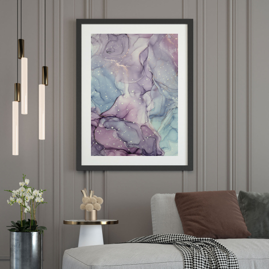 Póster - Efecto marmoleado
