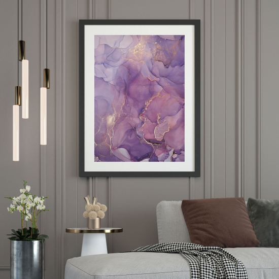 Póster - Efecto marmoleado