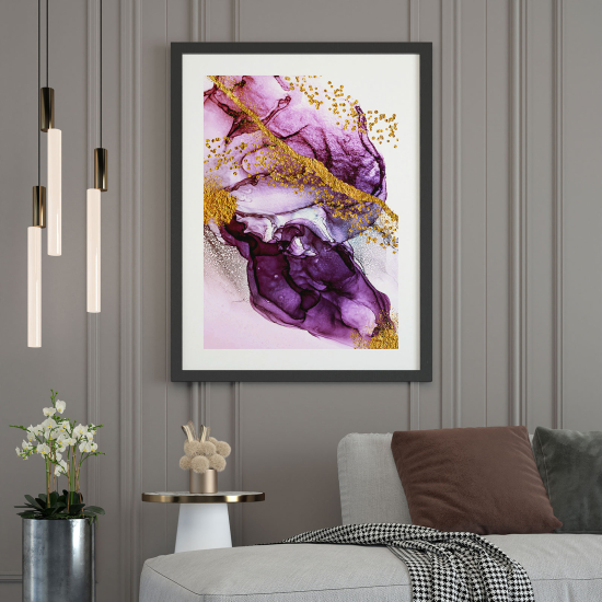 Póster - Efecto marmoleado