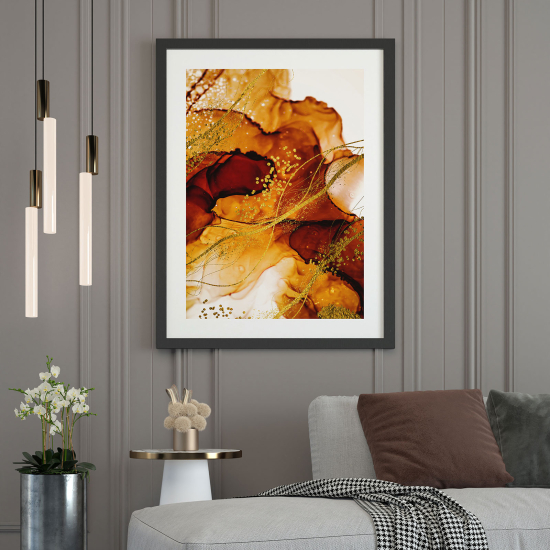 Póster - Efecto marmoleado