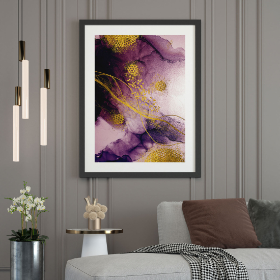 Póster - Efecto marmoleado