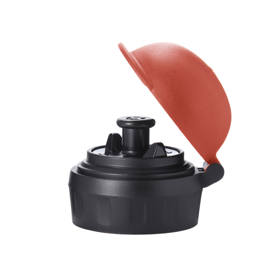 Tapón rojo para botellas térmicas para niños
