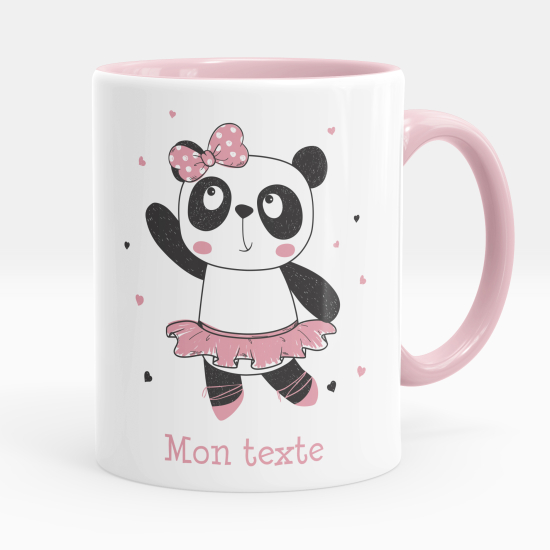 Taza personalizada - Bailarina panda