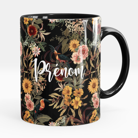 Taza personalizada - Flores