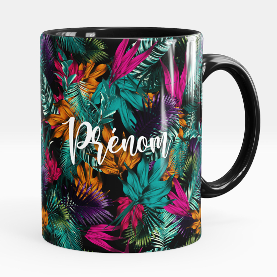 Taza personalizada - Flores