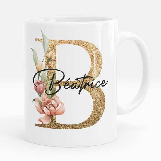 Taza personalizada - Letra B