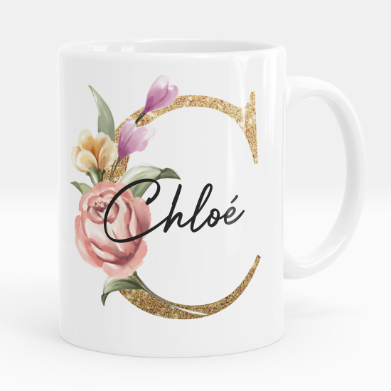 Taza personalizada - Letra C