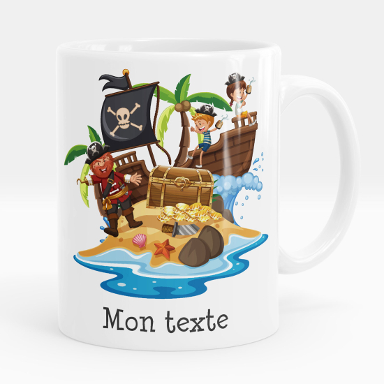 Taza personalizada - Piratas