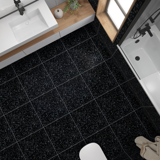 Vinilo Adhesivo antideslizante para baldosas - Motivo Terrazzo