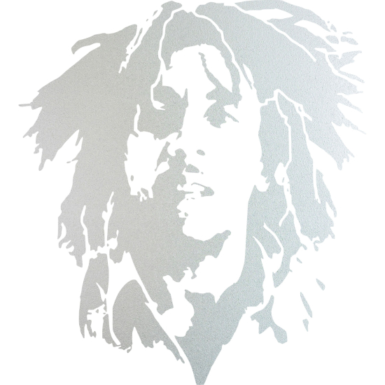 Vinilo Adhesivo Decorativo esmerilado - Bob Marley