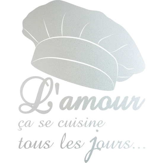 Vinilo Adhesivo Decorativo esmerilado - Cita Cocina