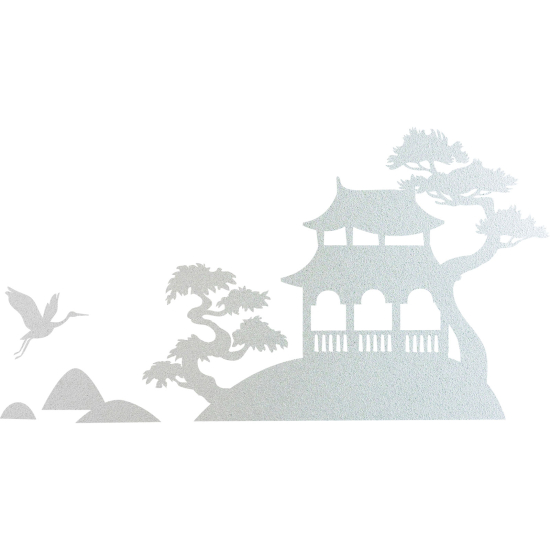 Vinilo Adhesivo Decorativo esmerilado - Japón